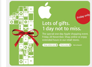 Lots of gifts 1 day not to miss