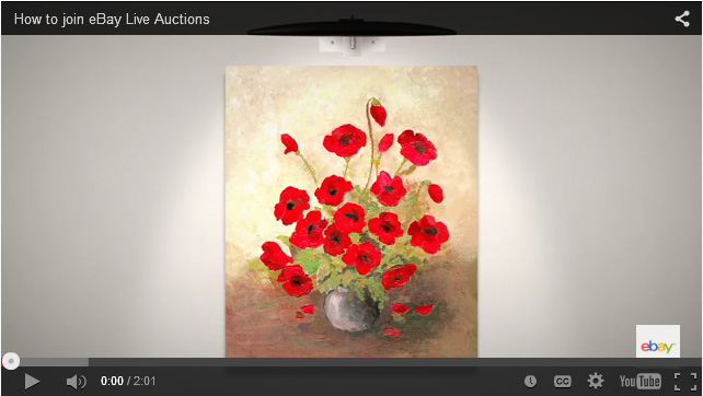 How do auctions on eBay work?