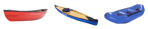 canoe, kayak, raft, watersports, watercraft
