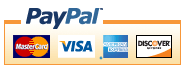 Credit or debit card through PayPal