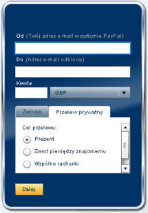 Wylij pienidze