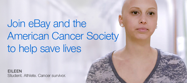 Join eBay and the American Cancer Society to help save lives