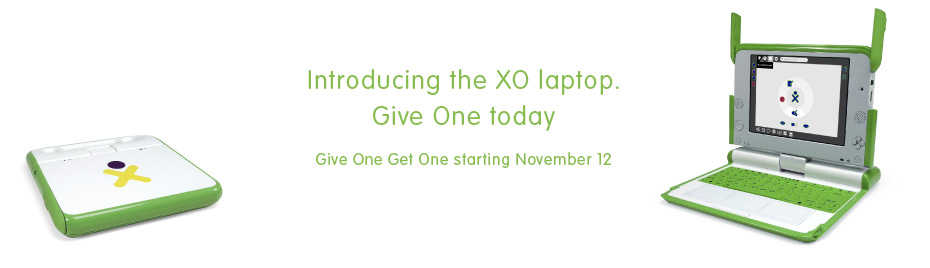 OLPC Project: Give 1 Get1!